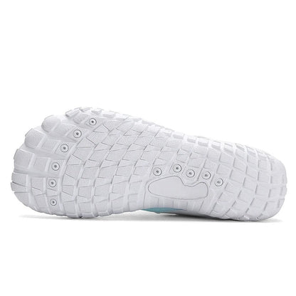 Chaussures Orthopédiques Blanches à Lacets pour Femme - 41