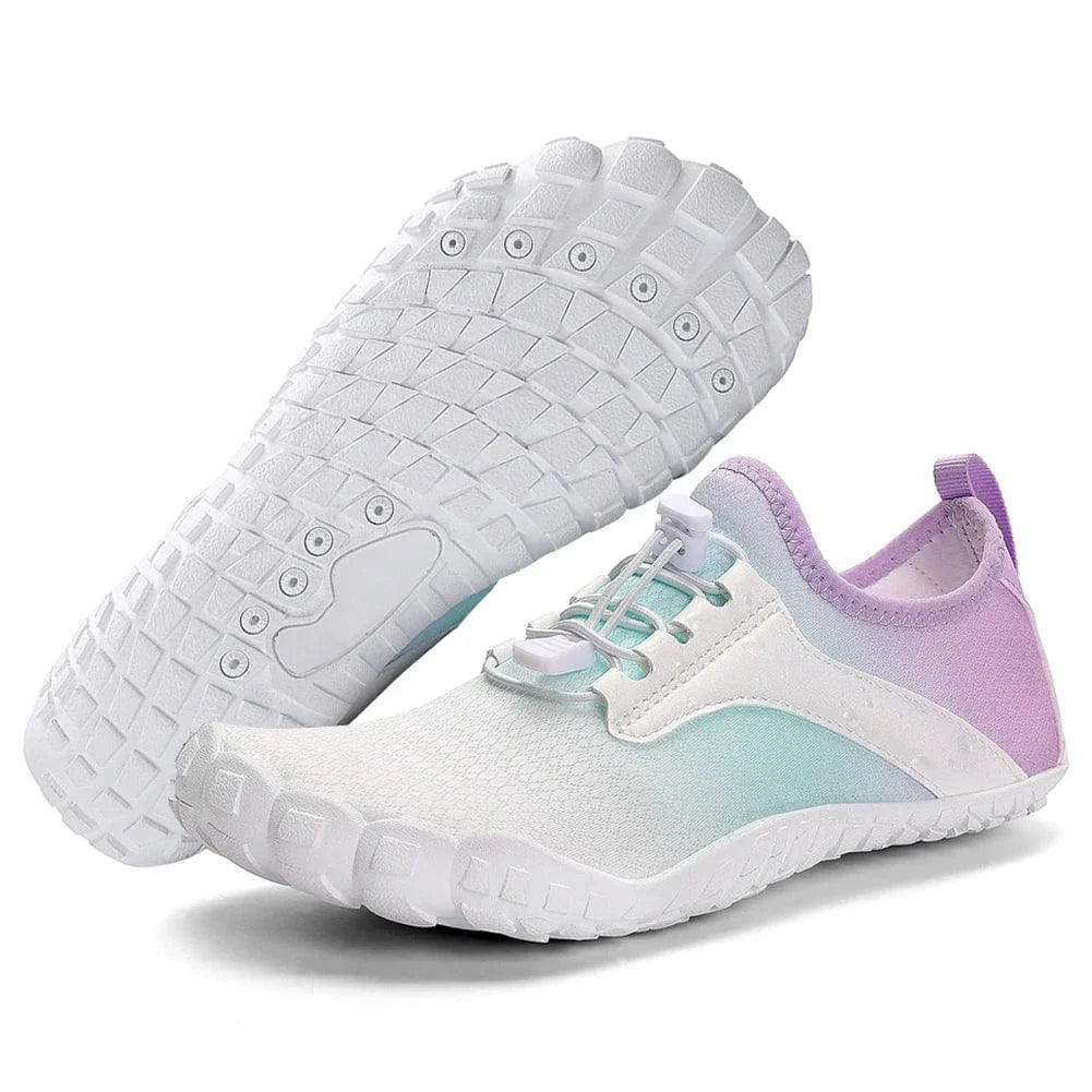 Chaussures Orthopédiques Blanches à Lacets pour Femme - 42
