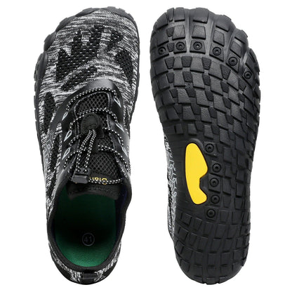 Chaussures Orthopédiques Hommes Pieds Larges. - Vert-Noir / 43