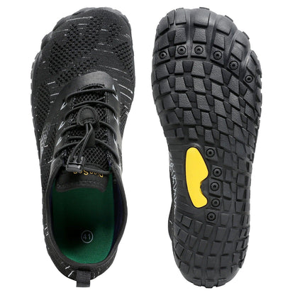 Chaussures Orthopédiques Hommes Pieds Larges. - Vert-Noir / 41