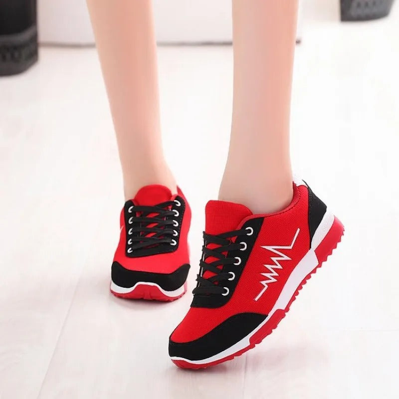 chaussures confortables pieds sensibles - 36 / Red
