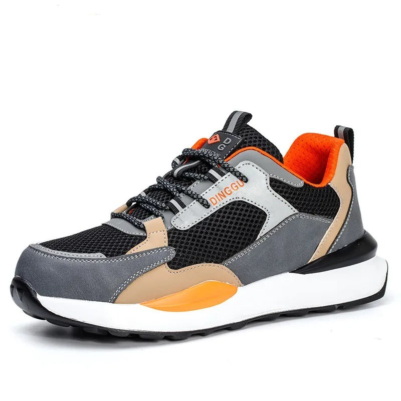 Sneakers de sécurité confortables - 38 / Silver