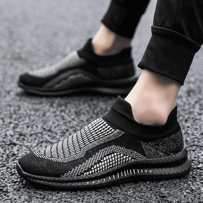 Sneakers de ville confortables pour homme - 38 / Black