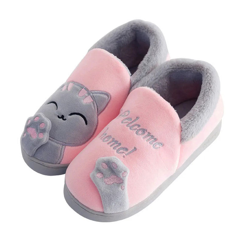 pantoufles chats pour femmes - 37 / Lavender
