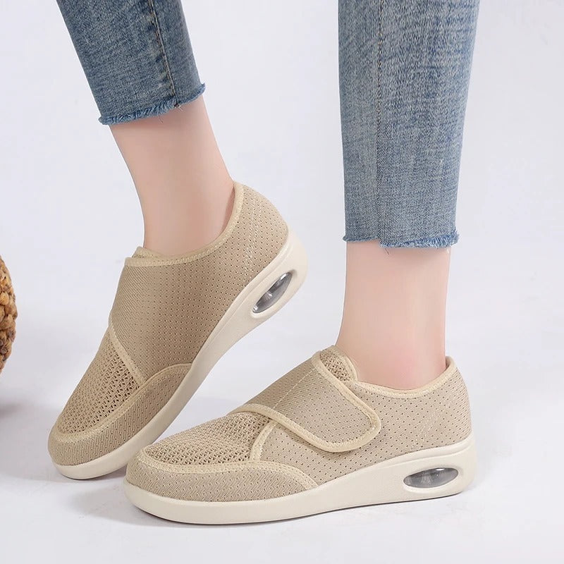 Chaussures personne âgée femme - 35 / Wheat
