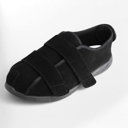 Chaussures orthopédiques à scratch pour la maison - 36 / DimGray