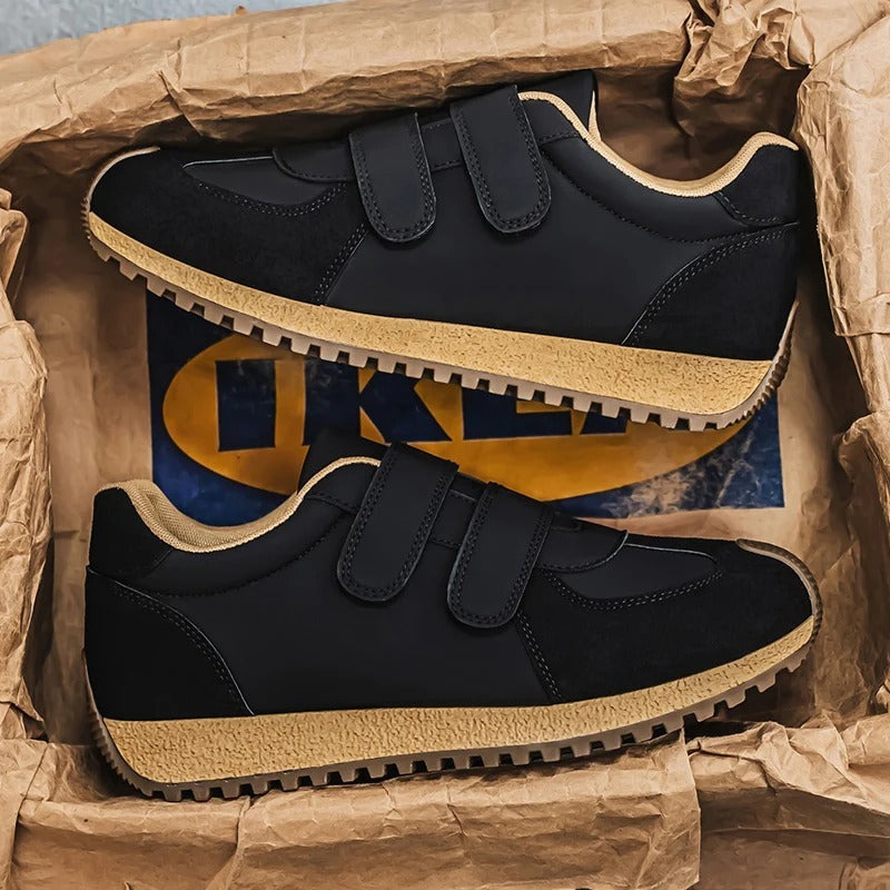 Chaussures à scratch pour personnes âgées - 40 / Black