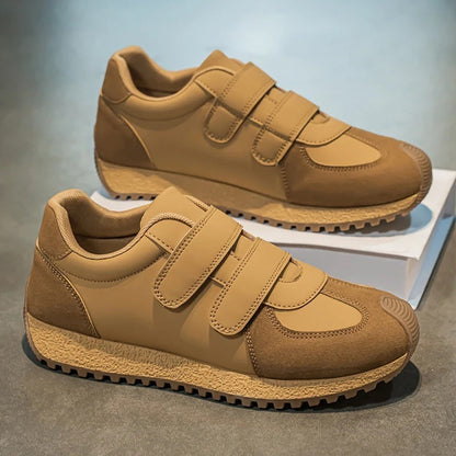 Chaussures à scratch pour personnes âgées - 39 / Chocolate