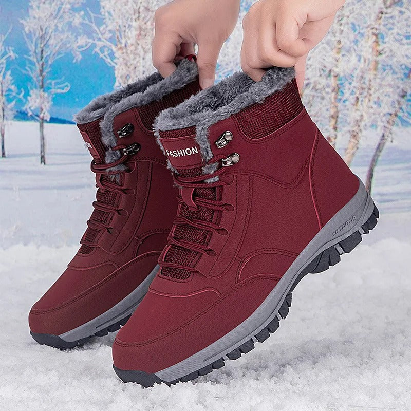 chaussures chaudes pour l'hiver homme - 37 / Red