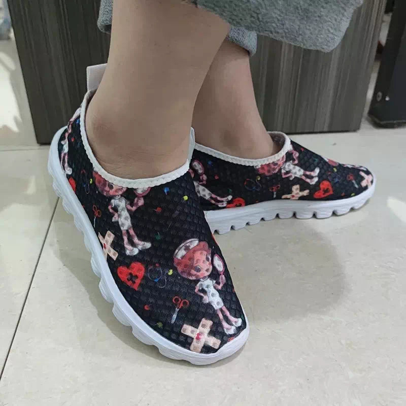 Chaussures confortables Respirantes à motifs - 36 / Pink