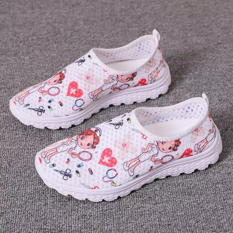 Chaussures confortables Respirantes à motifs - 37 / Black