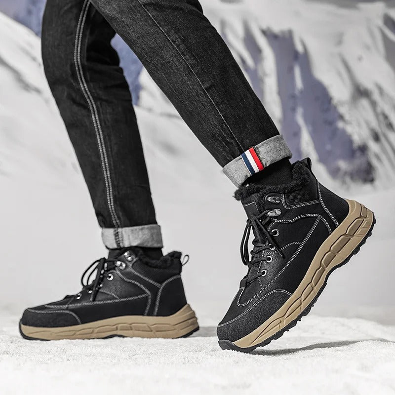 chaussure montante d'hiver pour homme - 38 / Black