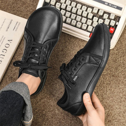 chaussures pied large homme - 38 / Black