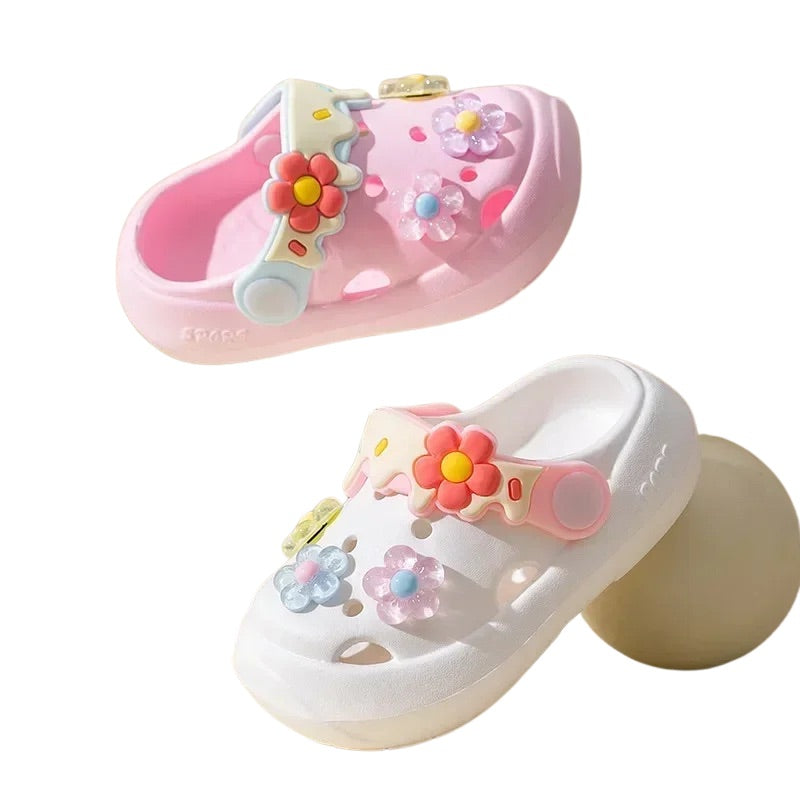 Claquette enfant - Modèle Flowers