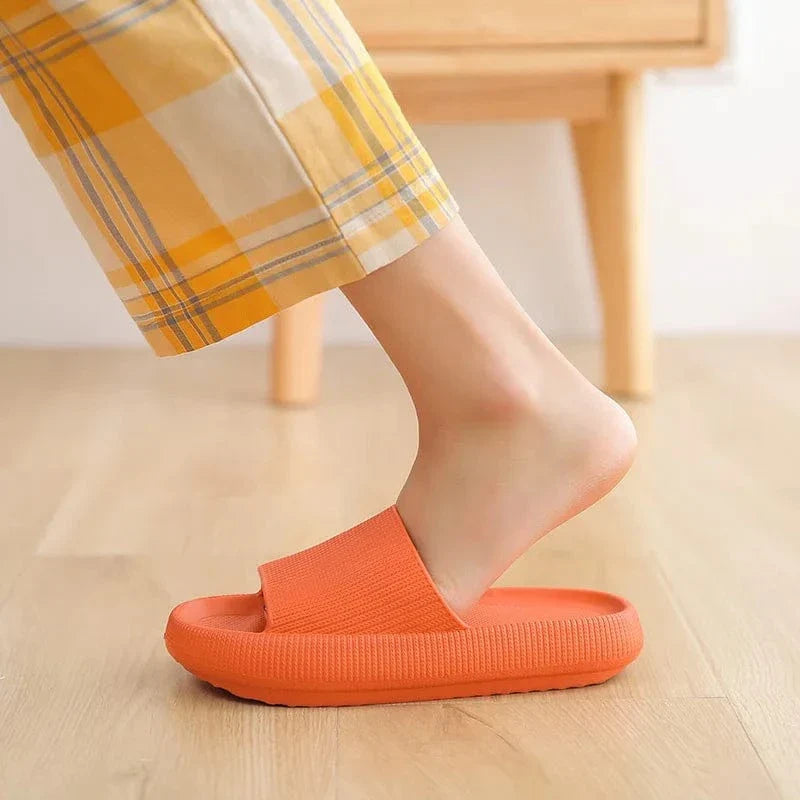 Claquette Orthopédique au Format Tongue pour Femme - Bleu clair / 40-41