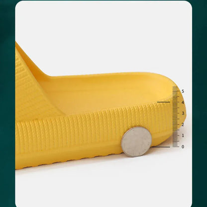 Claquette Orthopédique Décontractée et Colorée pour Femme - Jaune / 40-41