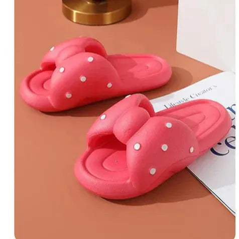 Claquette Orthopédique Femme Chic avec un Nœud Papillon - Jaune / 39-40 (24.5 - 25 cm)