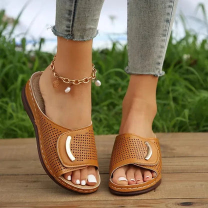 Claquette Orthopédique Femme Confortable et Élégante - Bordeaux / 37
