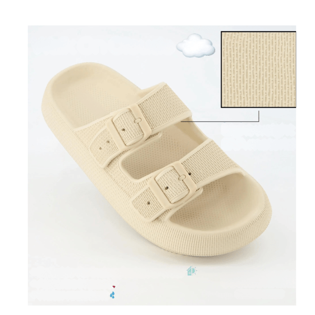 Claquette Orthopédique Femme Confortable et Fonctionnelle - Noir / 42-43 (27 cm)