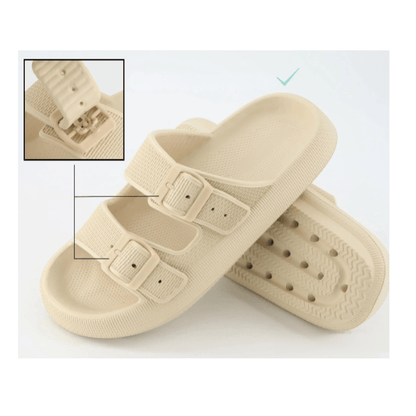 Claquette Orthopédique Femme Confortable et Fonctionnelle - Noir / 44-45 (28 cm)