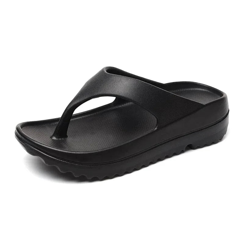 Claquette Orthopédique Femme Légère et Antidérapante - Noir / 35-36