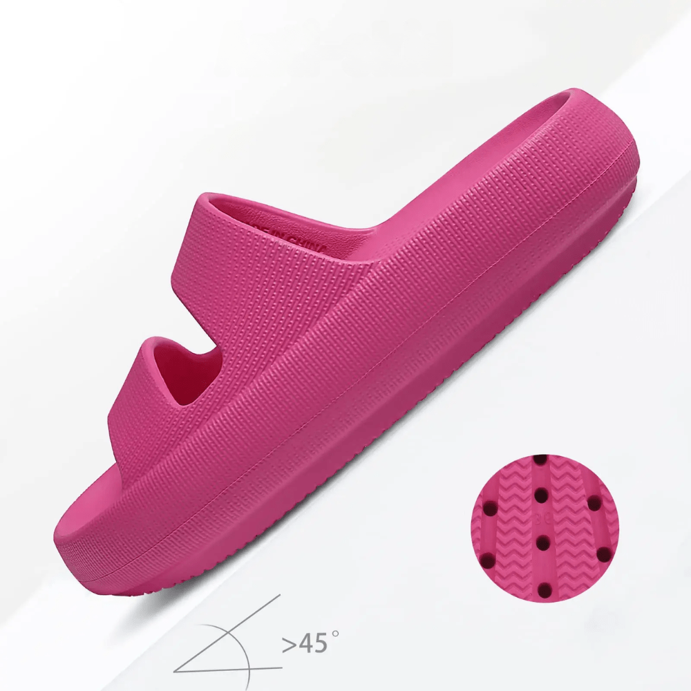 Claquette Orthopédique Femme Rose pour l’Été - 39(24cm)