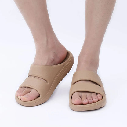 Claquettes Antidérapantes à Fonction Orthopédique pour Femmes et Hommes - Kaki / 40