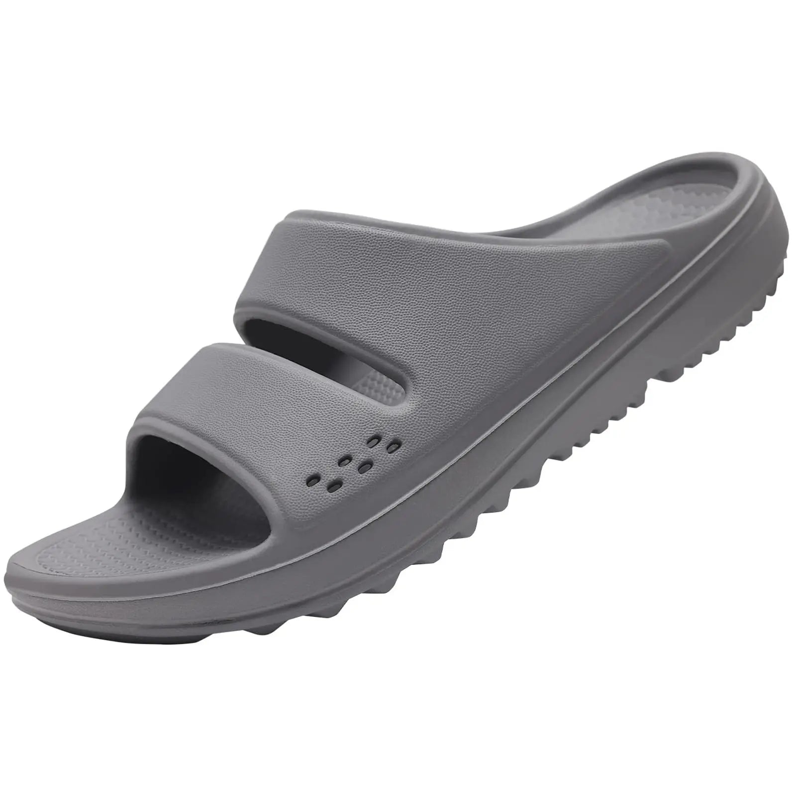 Claquettes Antidérapantes à Fonction Orthopédique pour Femmes et Hommes - Noir / 36