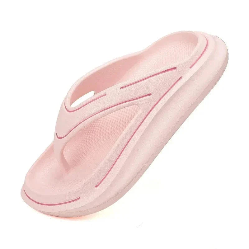 Claquettes de Plage à Semelles Orthopédique pour Hommes et Femmes - Rose / 35/36