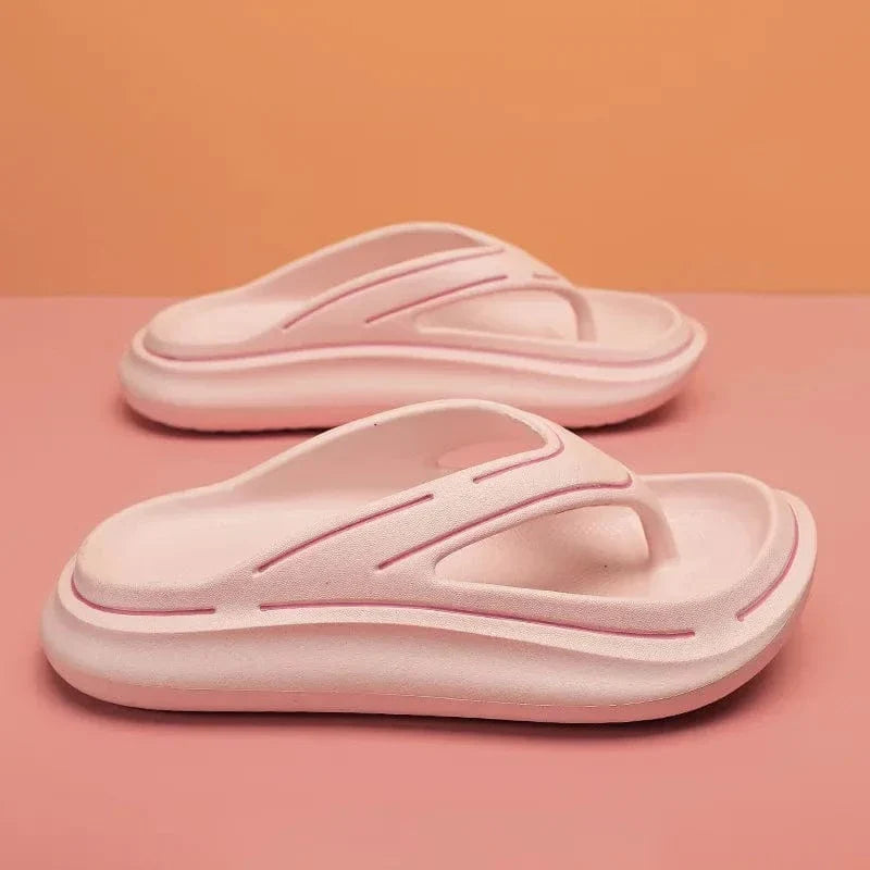 Claquettes de Plage à Semelles Orthopédique pour Hommes et Femmes - Blanc / 40/41