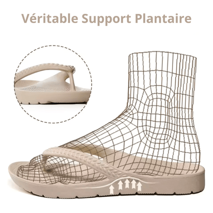 Claquettes Orthopédiques À Semelle Antidérapante Pour Femme - 37