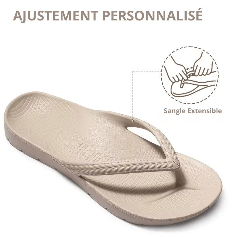 Claquettes Orthopédiques À Semelle Antidérapante Pour Femme - 39