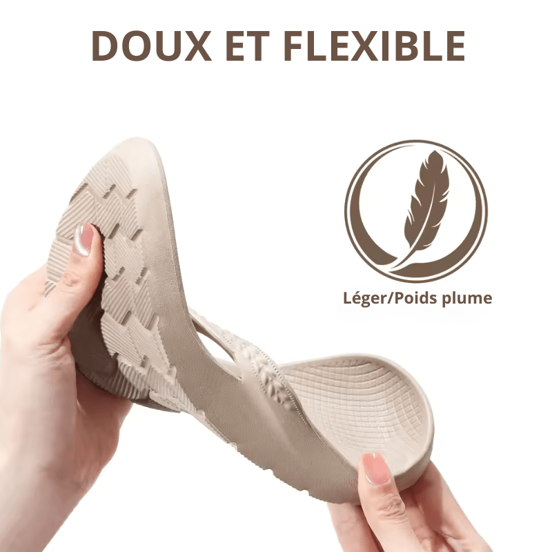 Claquettes Orthopédiques À Semelle Antidérapante Pour Femme - 40