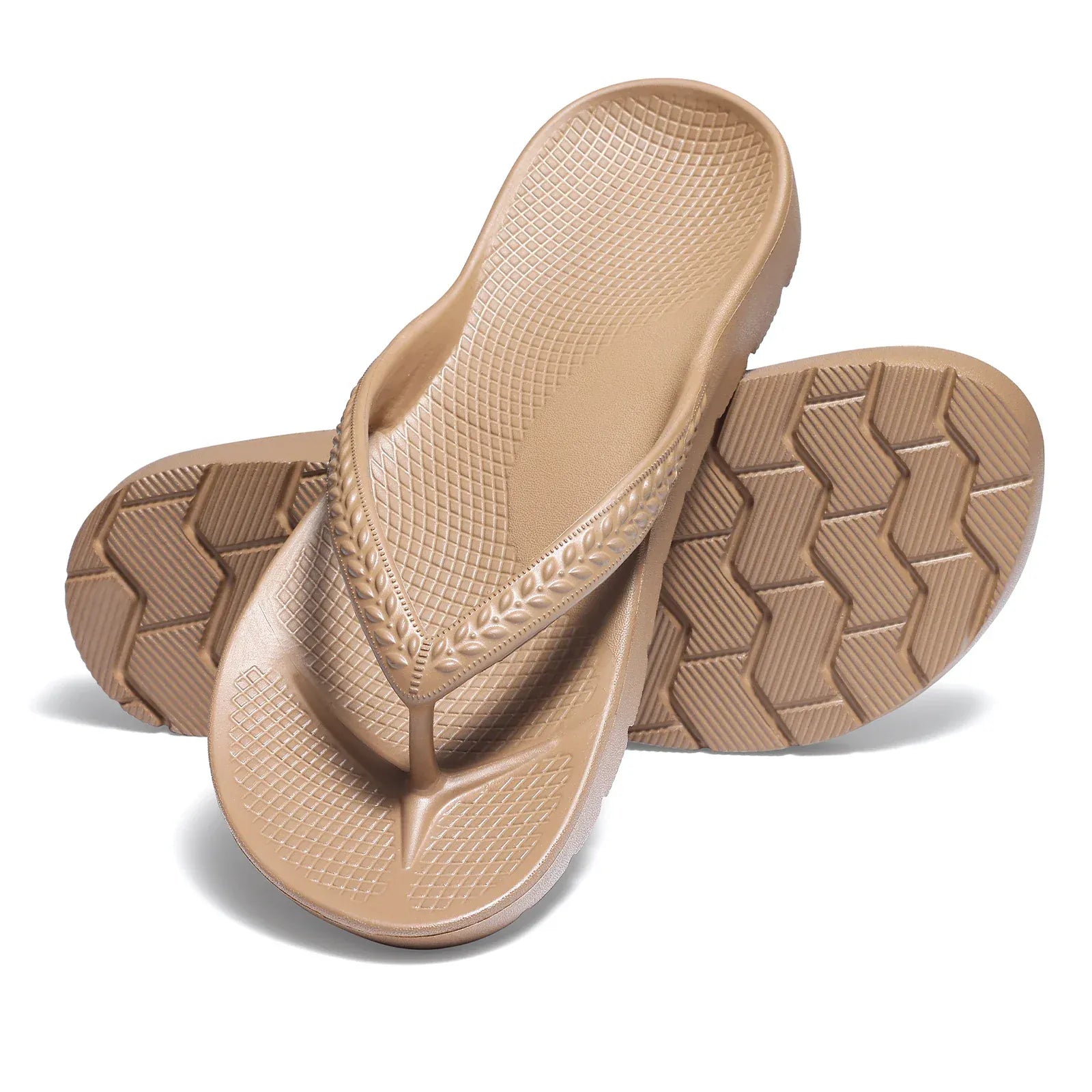Claquettes Orthopédiques d’Été pour Femmes - Marron / 39