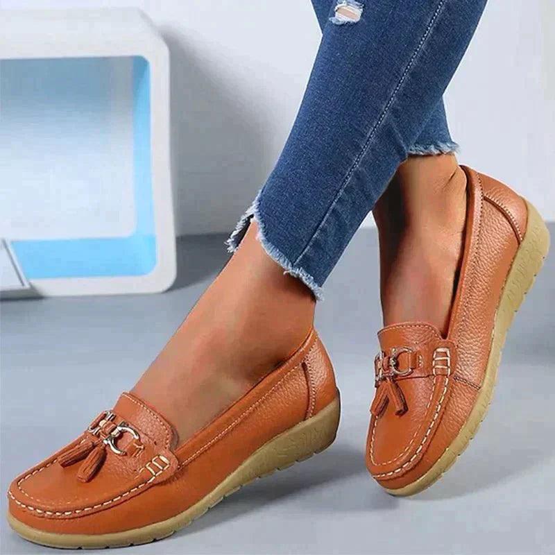 Chaussures Orthopédiques Sans Lacets Homme Femme – Mocassins Confort Marche, Travail & Randonnée, Semelle Ergonomique Antidérapante