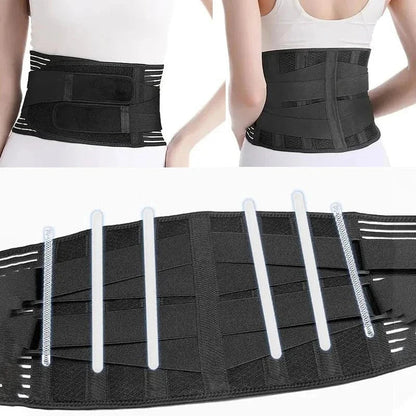 Corset De Soutien Lombaire En Maille Respirante - S