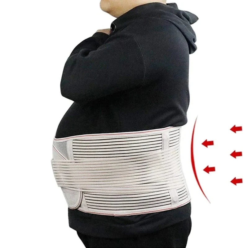 Corset Orthopédique Grande Taille Pour Les Lombaires - Noir / XL