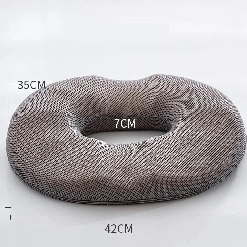 Coussin Ergonomique Lombaire en Relief avec Trou Central pour Homme