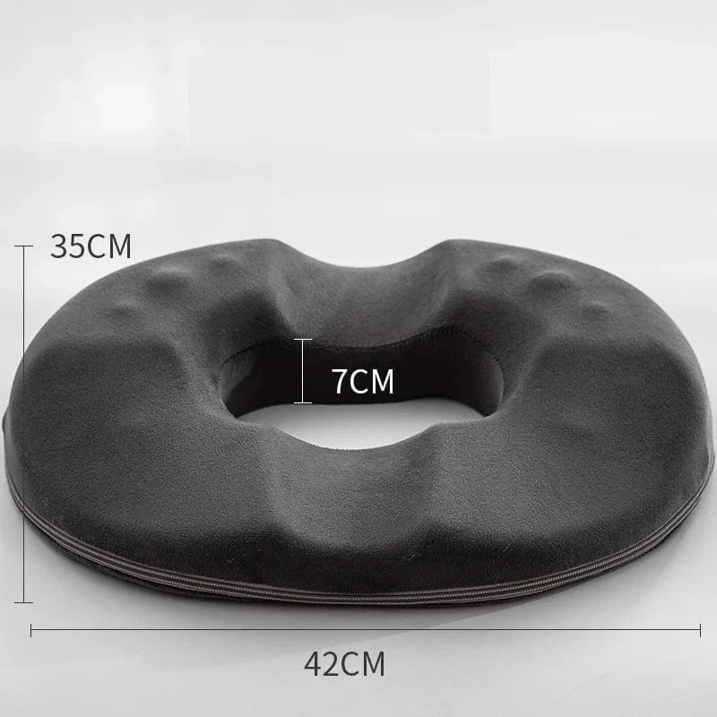 Coussin Ergonomique Lombaire en Relief avec Trou Central pour Homme