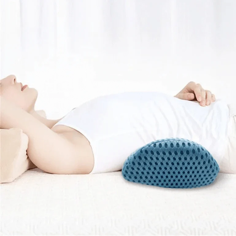 Coussin Orthopédique de Soutient Lombaire - Gris / 32cm x 24cm x13cm