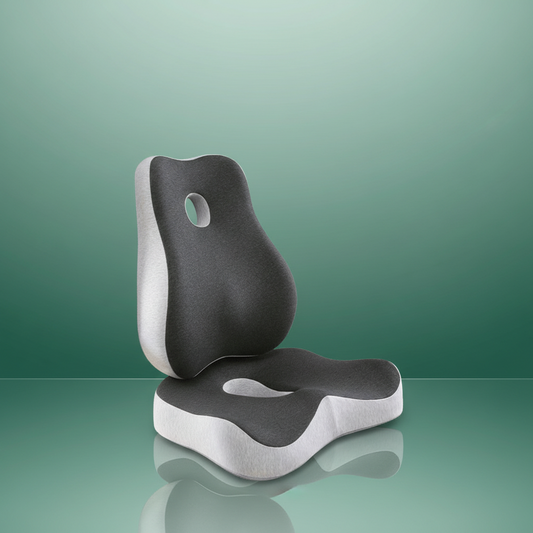 Coussin Orthopédique Dos et Assise en Mousse de Charbon de Bambou - Default Title