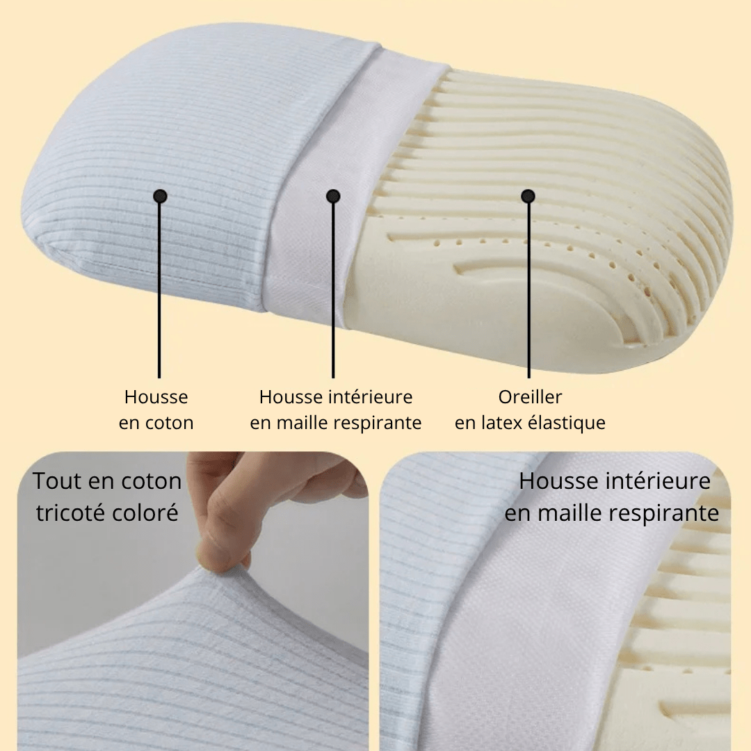 Coussin Orthopédique en Latex Naturel - Image 5