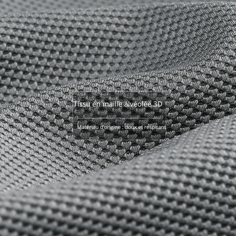 Coussin Orthopédique Lombaire Avec Sangle Élastique - Noir allongé