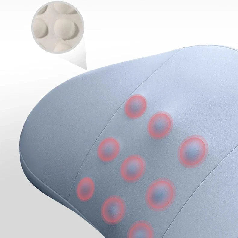 Coussin Orthopédique Lombaire Bleu et Ergonomique - Image 2