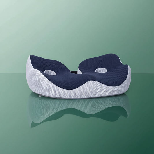 Coussin Orthopédique Lombaire de Bureau - Bleu