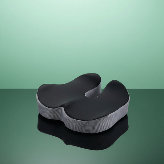 Coussin Orthopédique Lombaire Design et Discret pour Femme - Noir