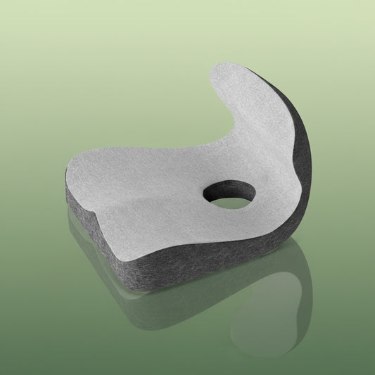 Coussin Orthopédique Lombaire En «L» - Gris