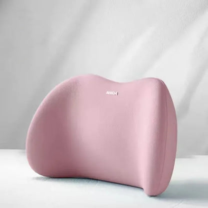 Coussin Orthopédique Lombaire Ergonomique en Mousse à Mémoire de Forme - Gris