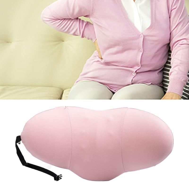 Coussin Orthopédique Lombaire Rose à Mémoire de Forme. - Image 6
