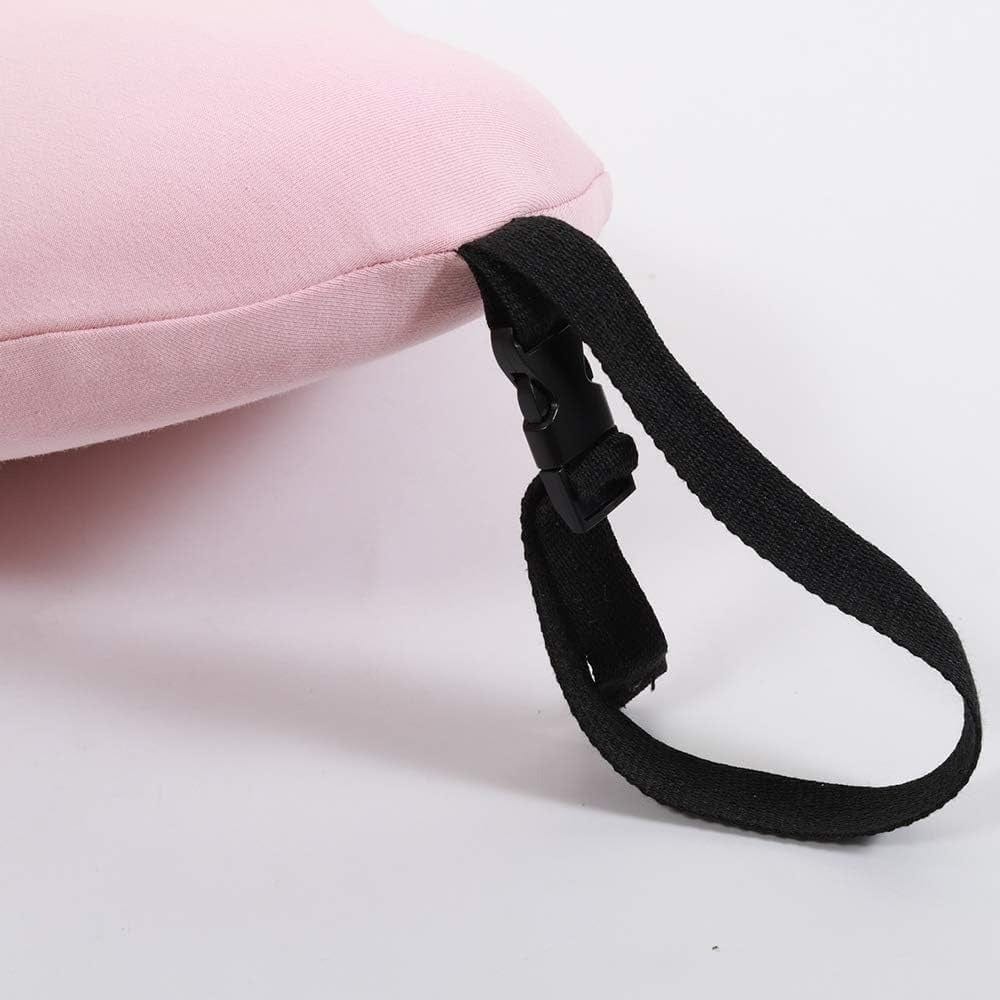 Coussin Orthopédique Lombaire Rose à Mémoire de Forme. - Image 2